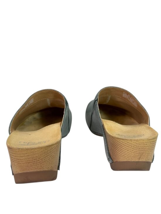 Dansko Talulah Leather Minimalist Clog in Denim Blue, Size 38, $145 US Size 7 - Picture 7 of 10